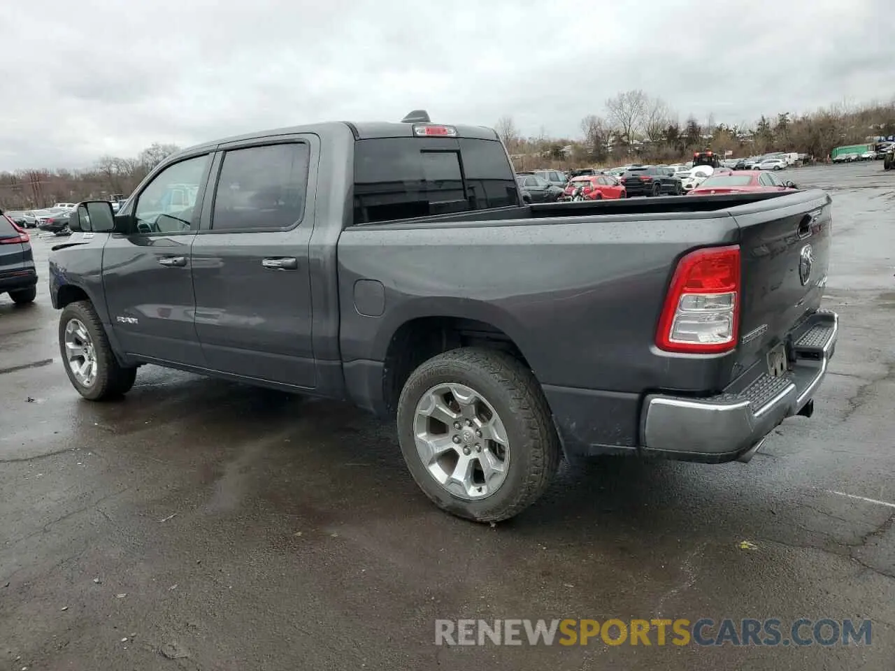 2 fotografías del automóvil dañado 1C6SRFFT9KN644239 RAM 1500 2019