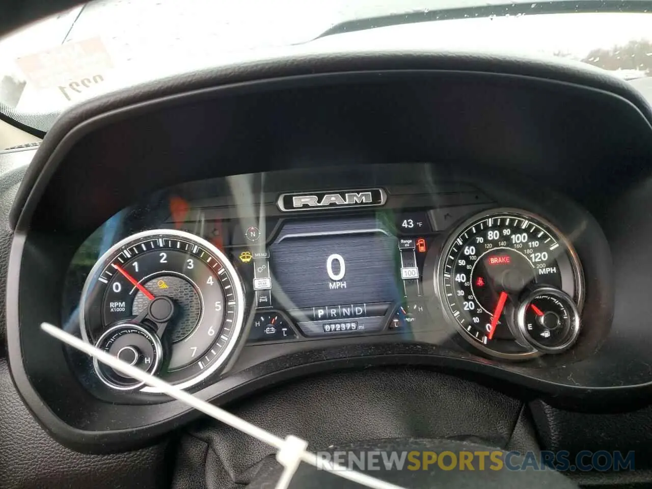 9 fotografías del automóvil dañado 1C6SRFFT9KN644239 RAM 1500 2019