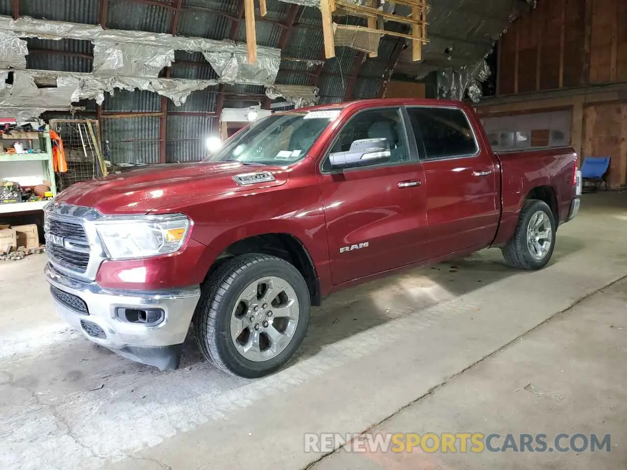 1 fotografías del automóvil dañado 1C6SRFFT9KN878851 RAM 1500 2019