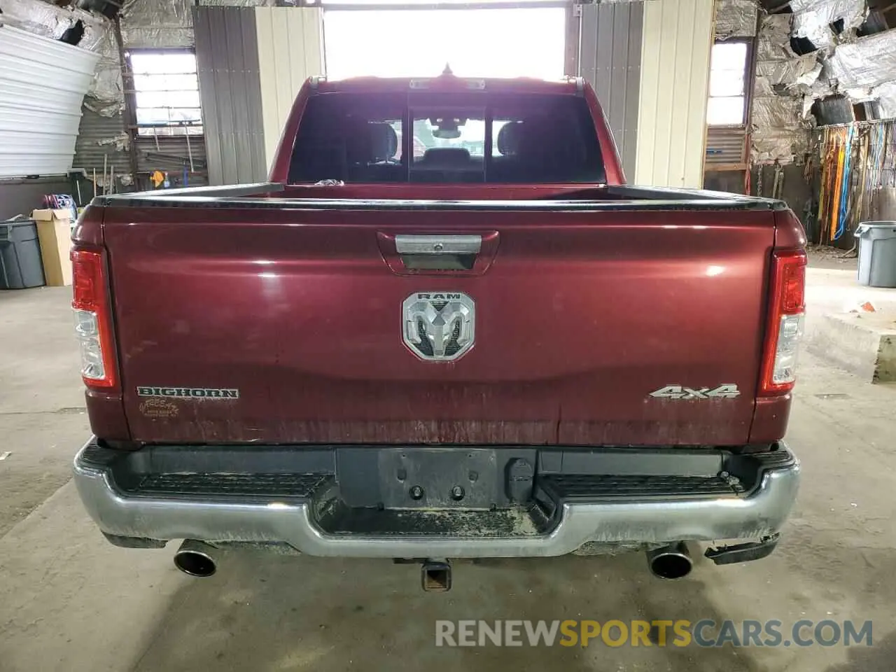 6 fotografías del automóvil dañado 1C6SRFFT9KN878851 RAM 1500 2019