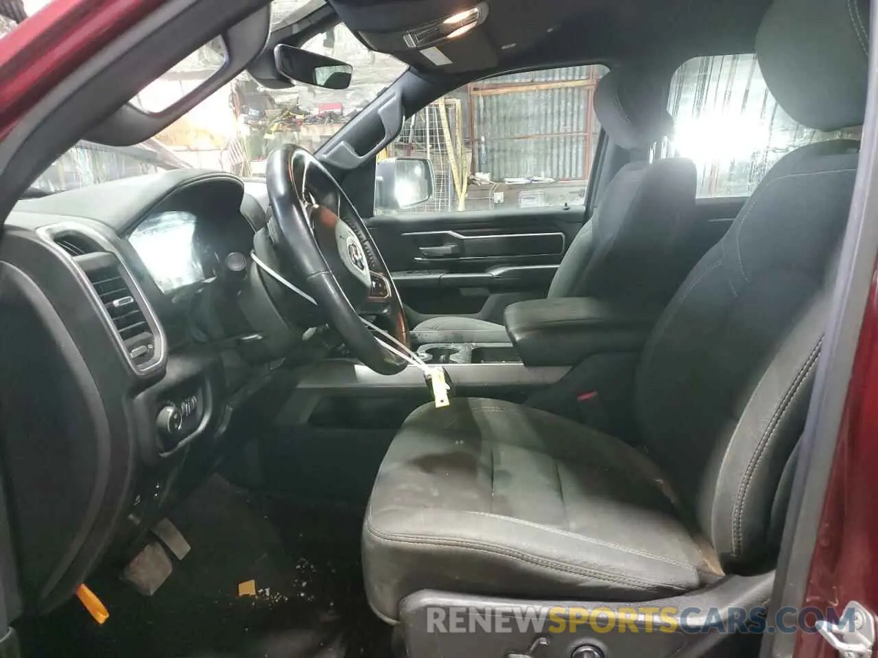 7 fotografías del automóvil dañado 1C6SRFFT9KN878851 RAM 1500 2019