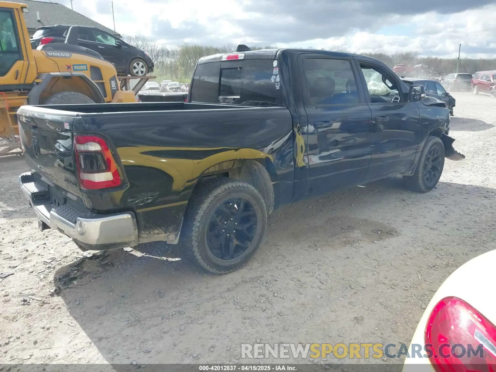 4 fotografías del automóvil dañado 1C6SRFFTXKN524482 RAM 1500 2019