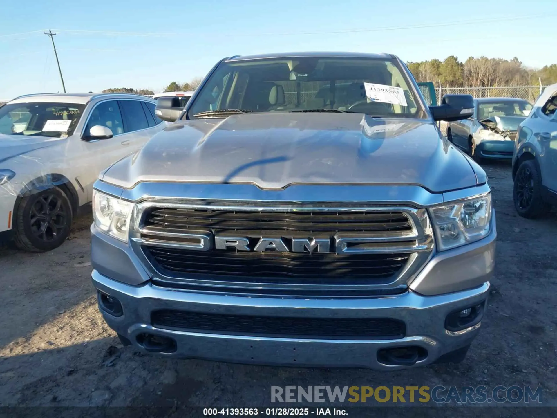 13 fotografías del automóvil dañado 1C6SRFFTXKN688055 RAM 1500 2019