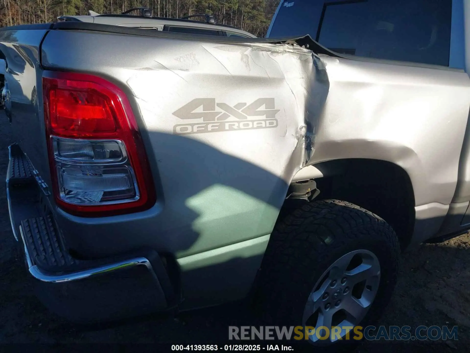 21 fotografías del automóvil dañado 1C6SRFFTXKN688055 RAM 1500 2019