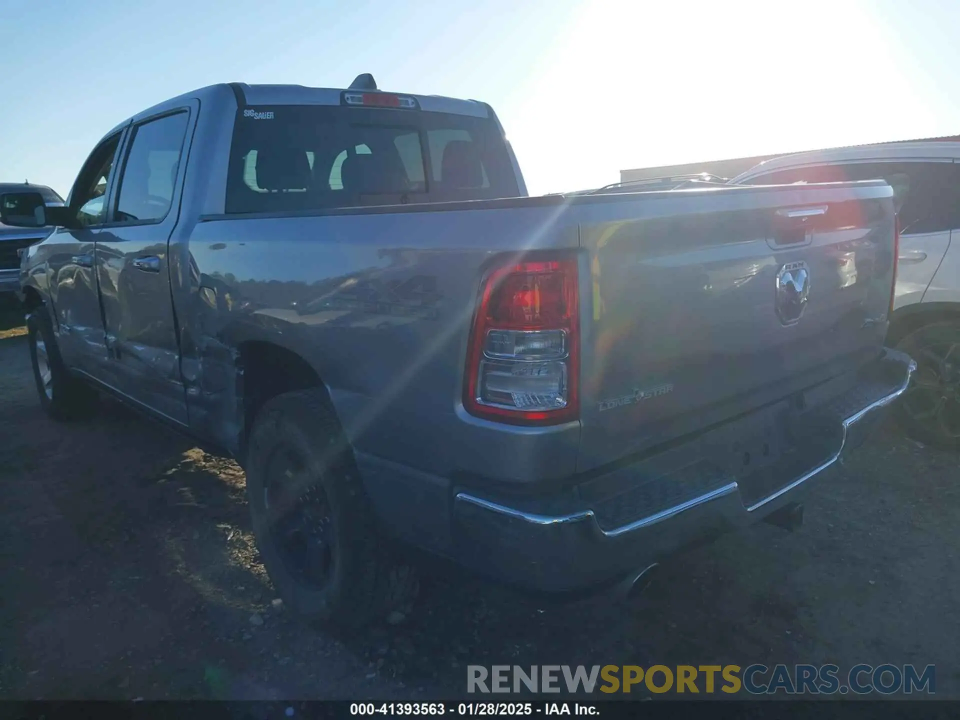 3 fotografías del automóvil dañado 1C6SRFFTXKN688055 RAM 1500 2019