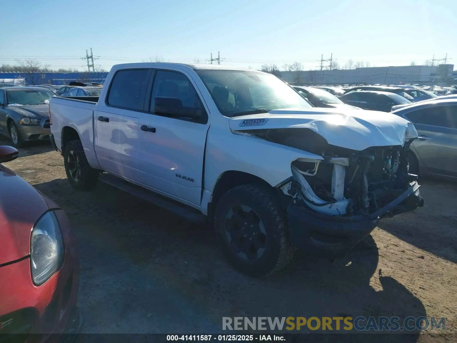 1 fotografías del automóvil dañado 1C6SRFGT1KN627191 RAM 1500 2019