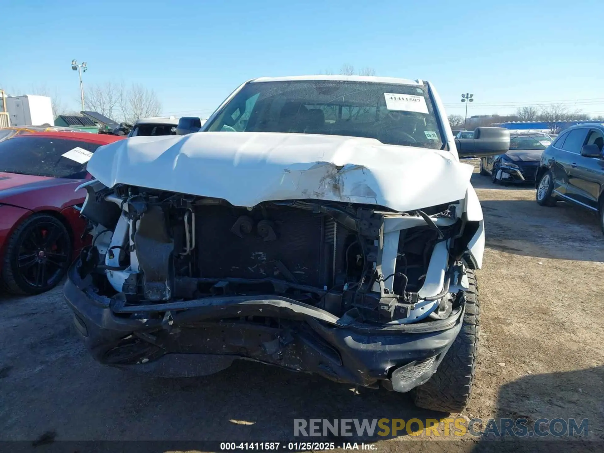 12 fotografías del automóvil dañado 1C6SRFGT1KN627191 RAM 1500 2019