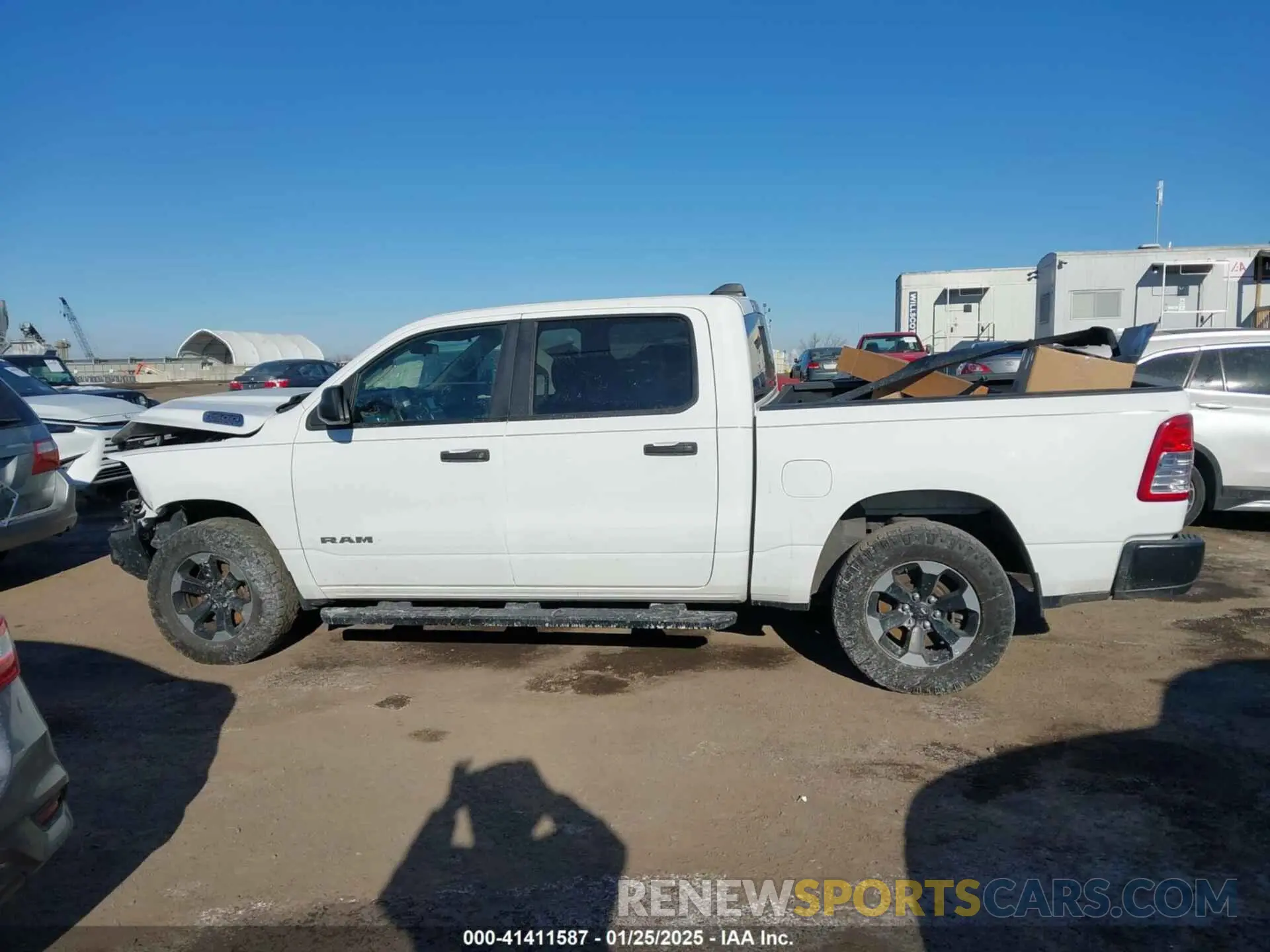 14 fotografías del automóvil dañado 1C6SRFGT1KN627191 RAM 1500 2019