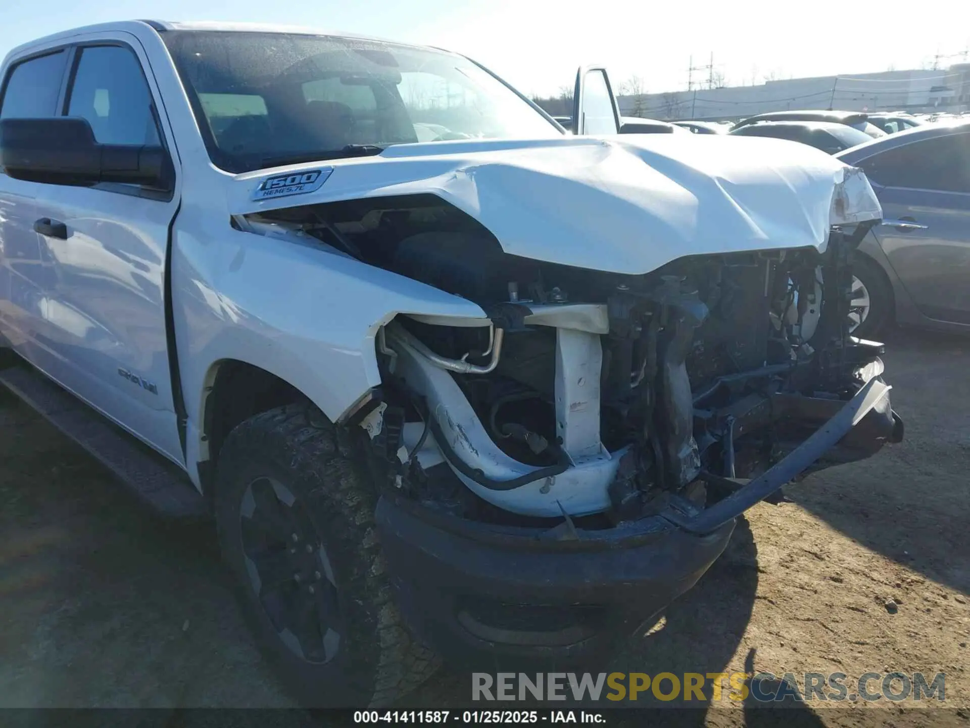 17 fotografías del automóvil dañado 1C6SRFGT1KN627191 RAM 1500 2019