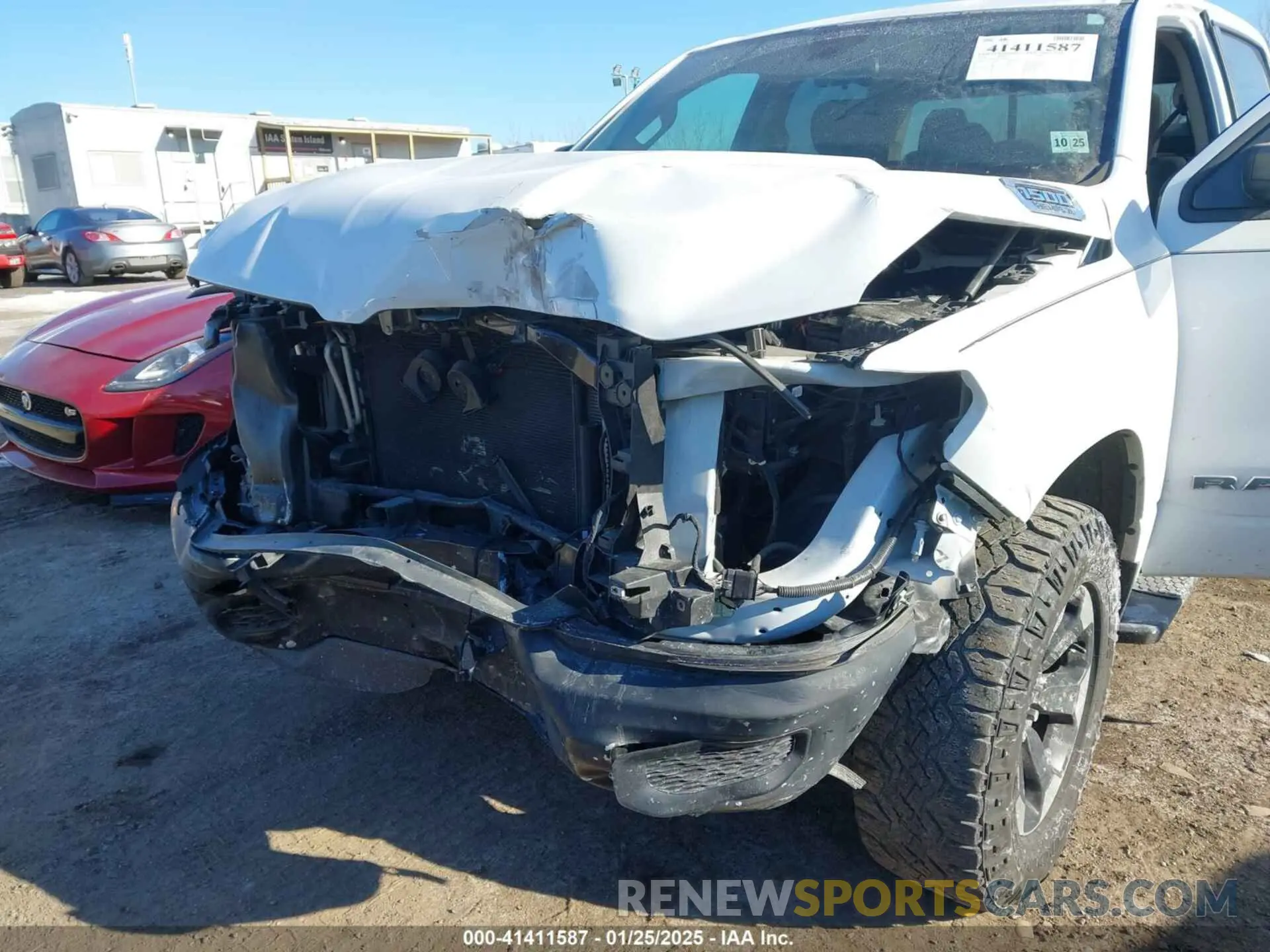 6 fotografías del automóvil dañado 1C6SRFGT1KN627191 RAM 1500 2019
