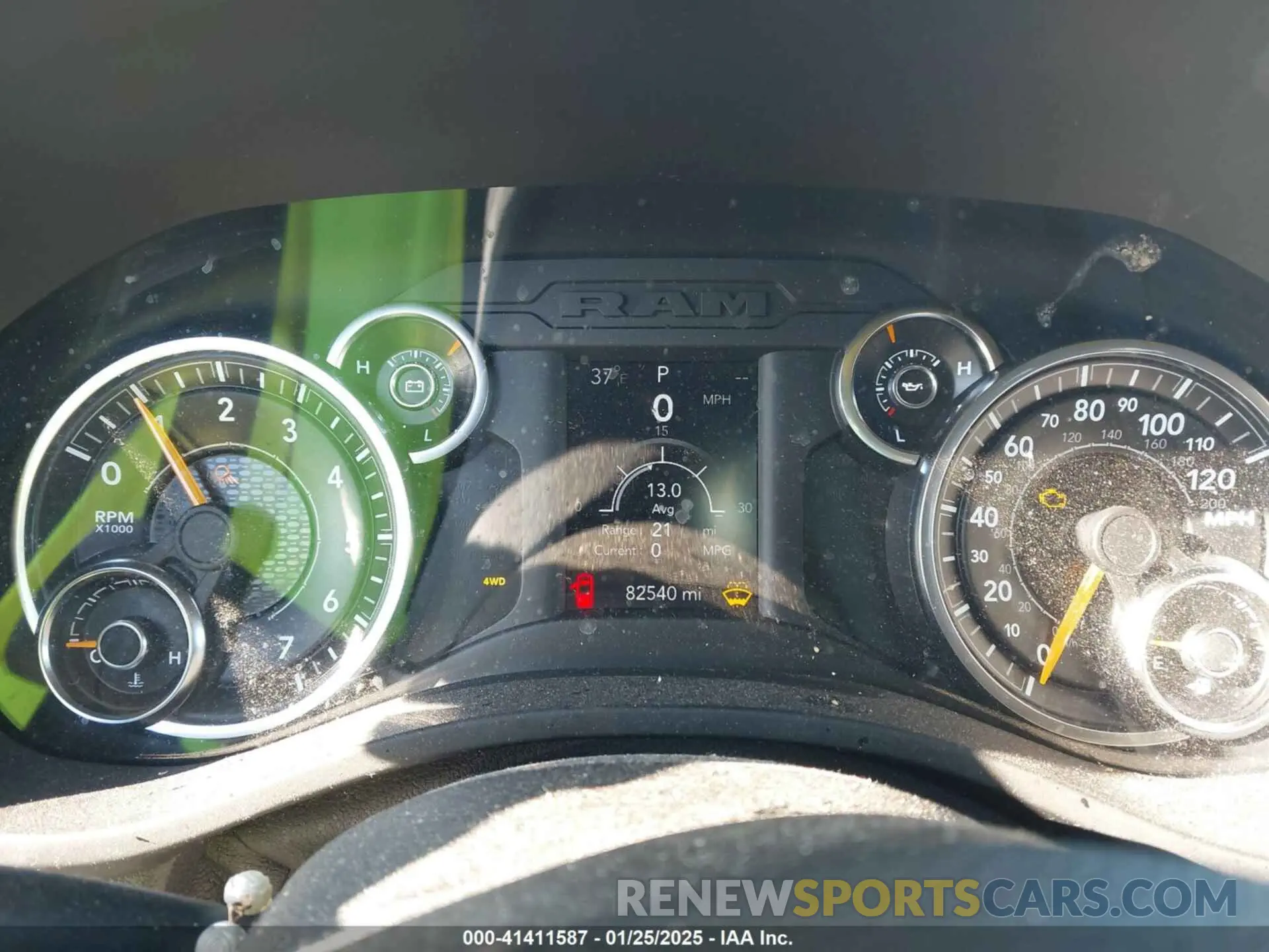 7 fotografías del automóvil dañado 1C6SRFGT1KN627191 RAM 1500 2019
