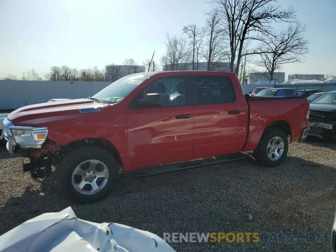 1 fotografías del automóvil dañado 1C6SRFGTXKN605450 RAM 1500 2019
