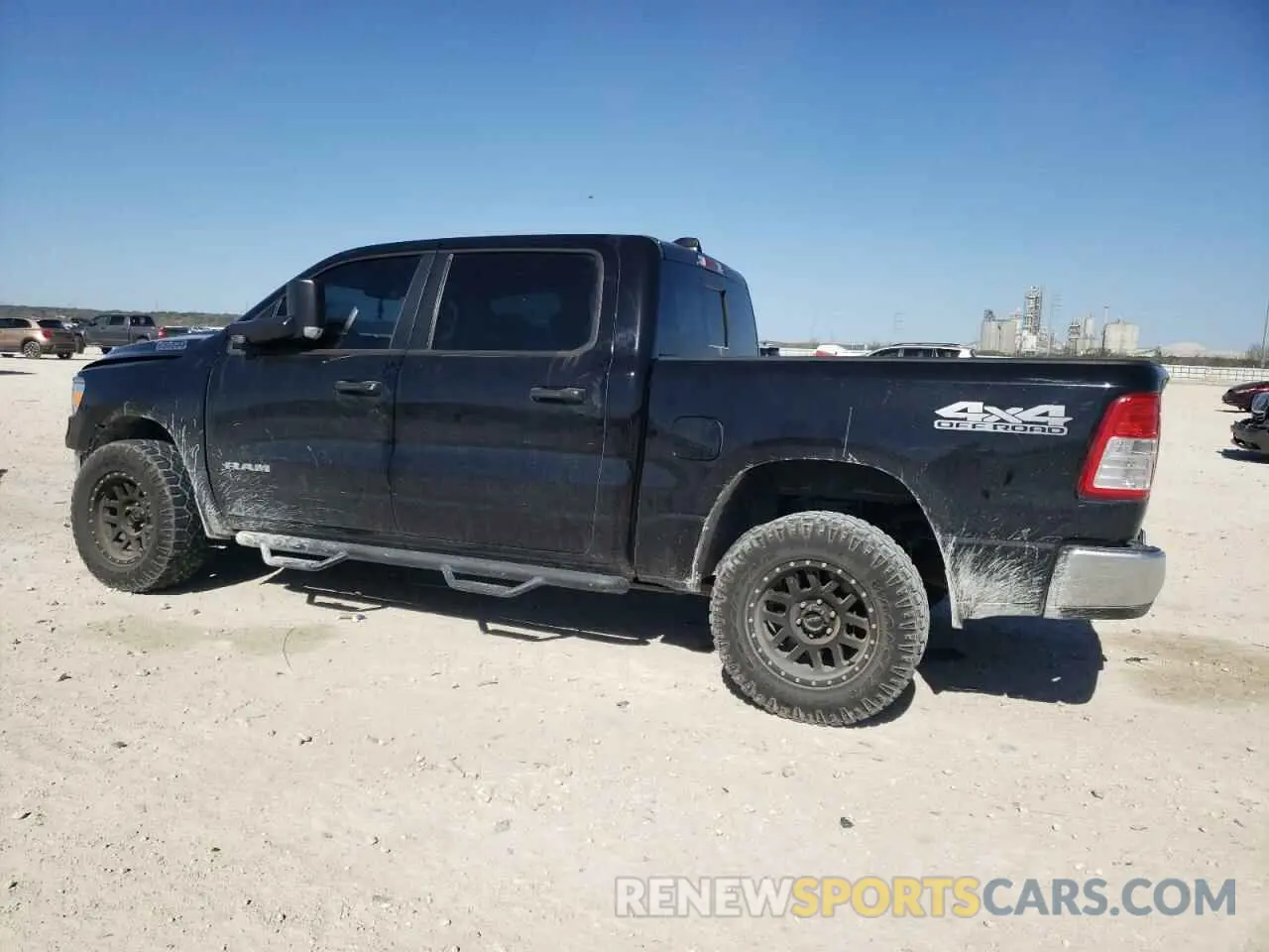2 fotografías del automóvil dañado 1C6SRFGTXKN613788 RAM 1500 2019