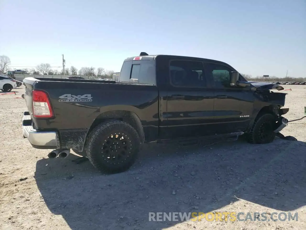 3 fotografías del automóvil dañado 1C6SRFGTXKN613788 RAM 1500 2019