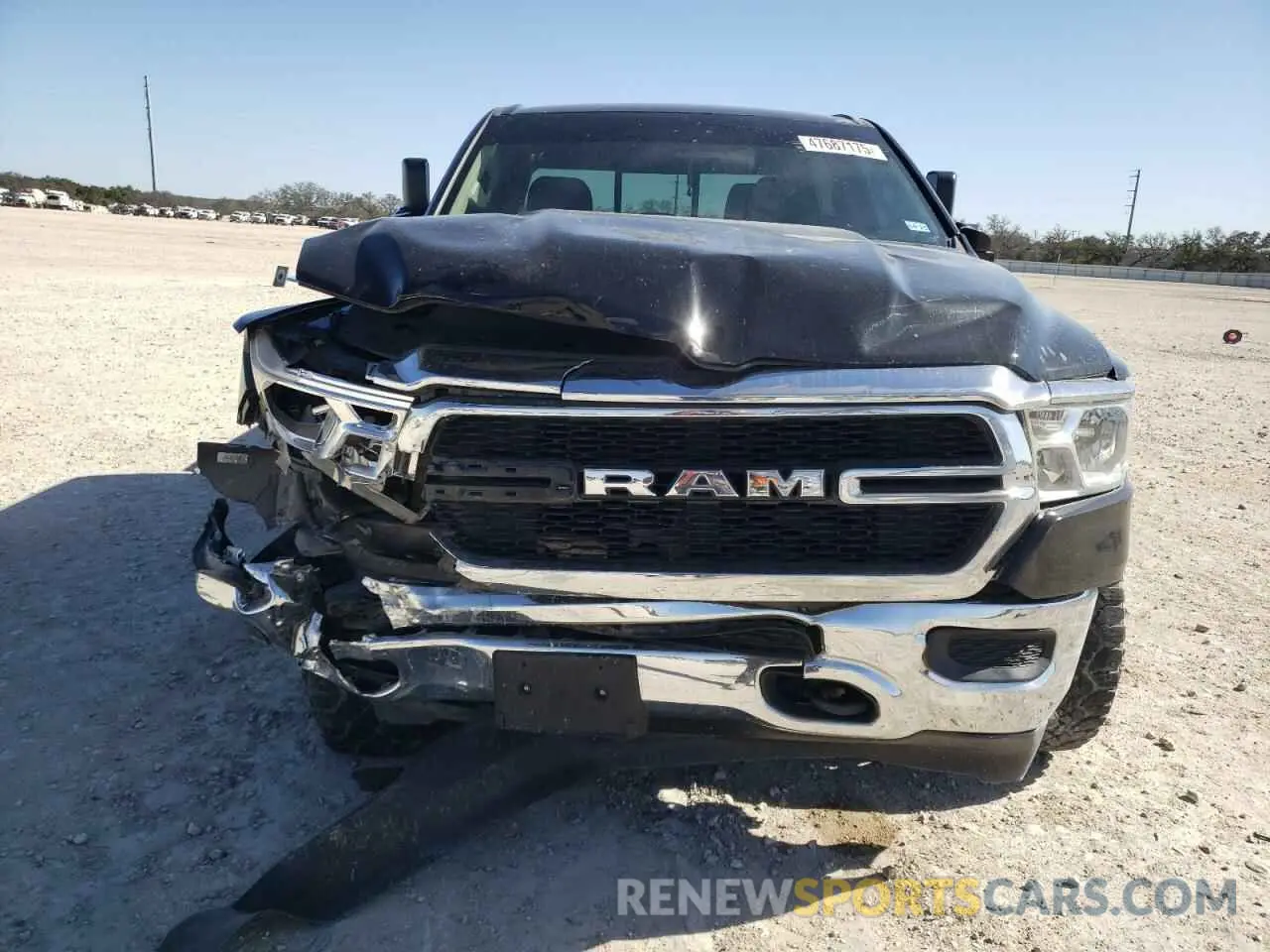 5 fotografías del automóvil dañado 1C6SRFGTXKN613788 RAM 1500 2019