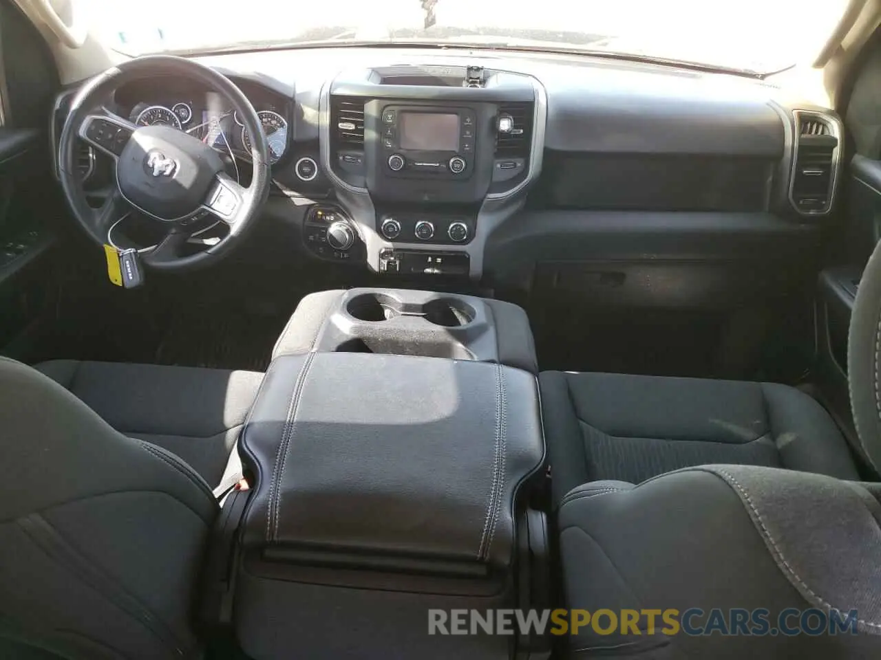 8 fotografías del automóvil dañado 1C6SRFGTXKN613788 RAM 1500 2019