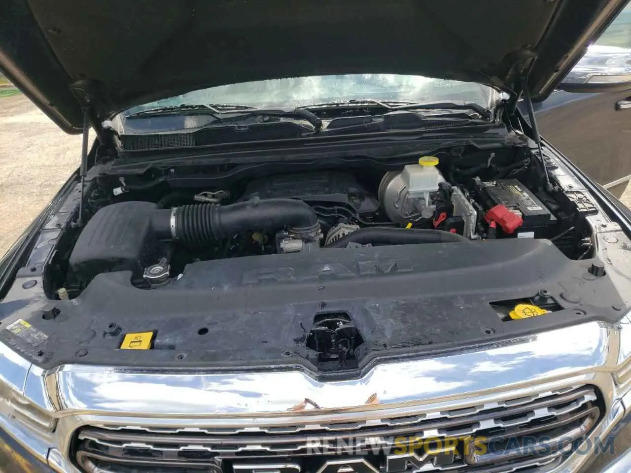 11 fotografías del automóvil dañado 1C6SRFHT0KN600739 RAM 1500 2019