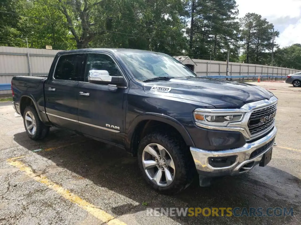 4 fotografías del automóvil dañado 1C6SRFHT0KN600739 RAM 1500 2019