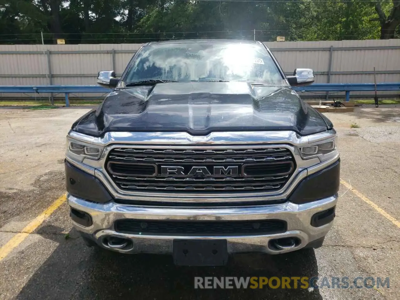 5 fotografías del automóvil dañado 1C6SRFHT0KN600739 RAM 1500 2019