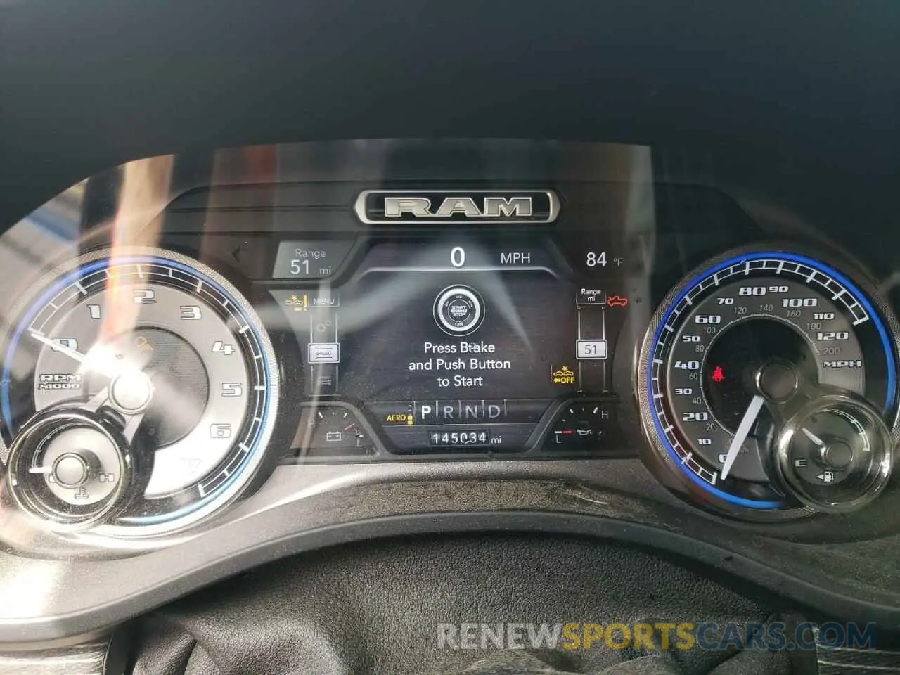 9 fotografías del automóvil dañado 1C6SRFHT0KN600739 RAM 1500 2019