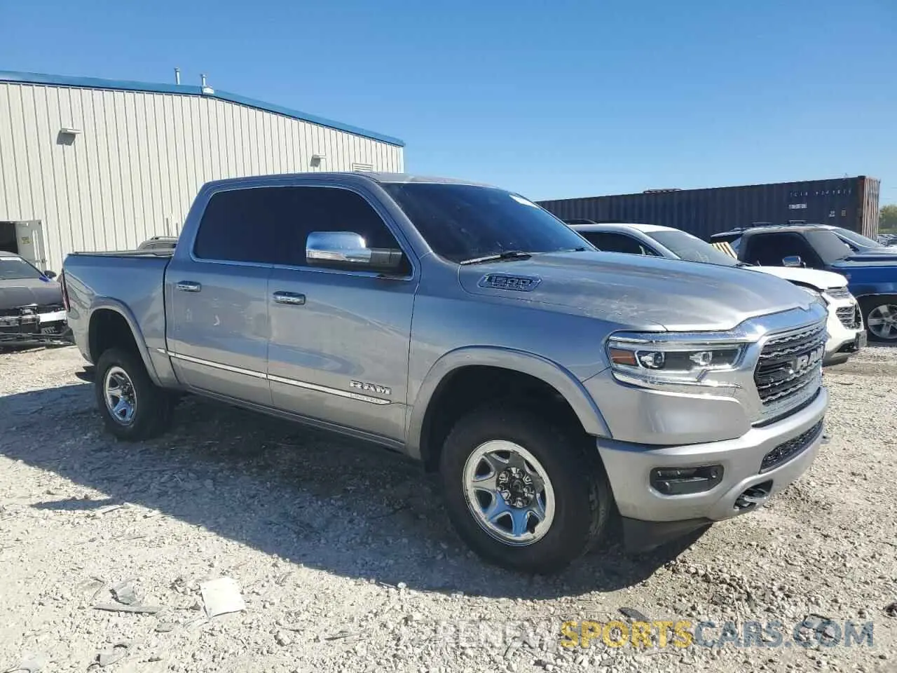 4 fotografías del automóvil dañado 1C6SRFHT1KN870904 RAM 1500 2019