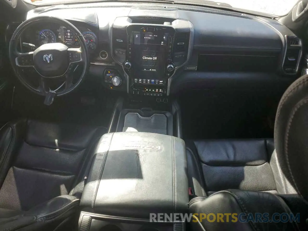 8 fotografías del automóvil dañado 1C6SRFHT1KN870904 RAM 1500 2019