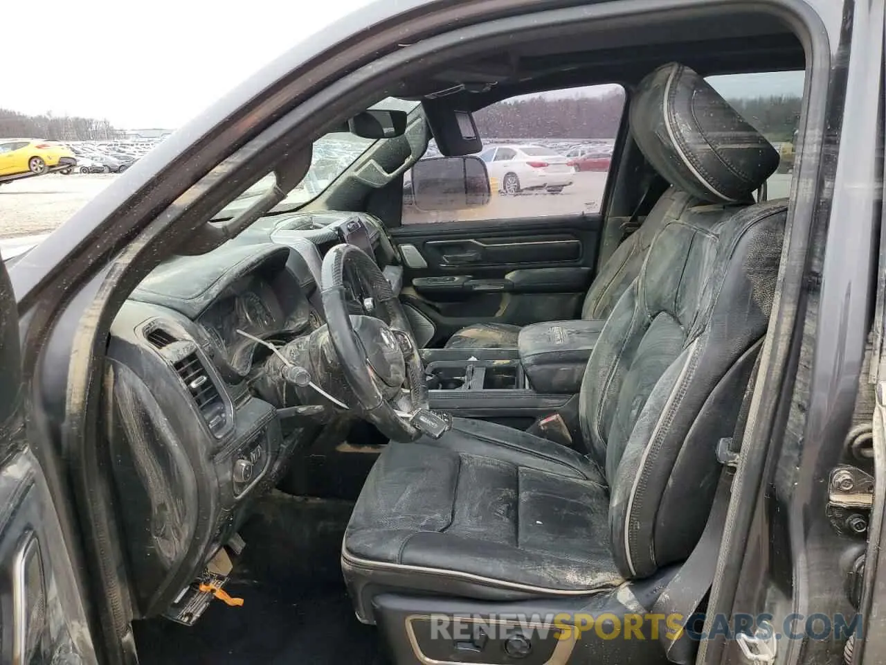 7 fotografías del automóvil dañado 1C6SRFHT3KN606034 RAM 1500 2019