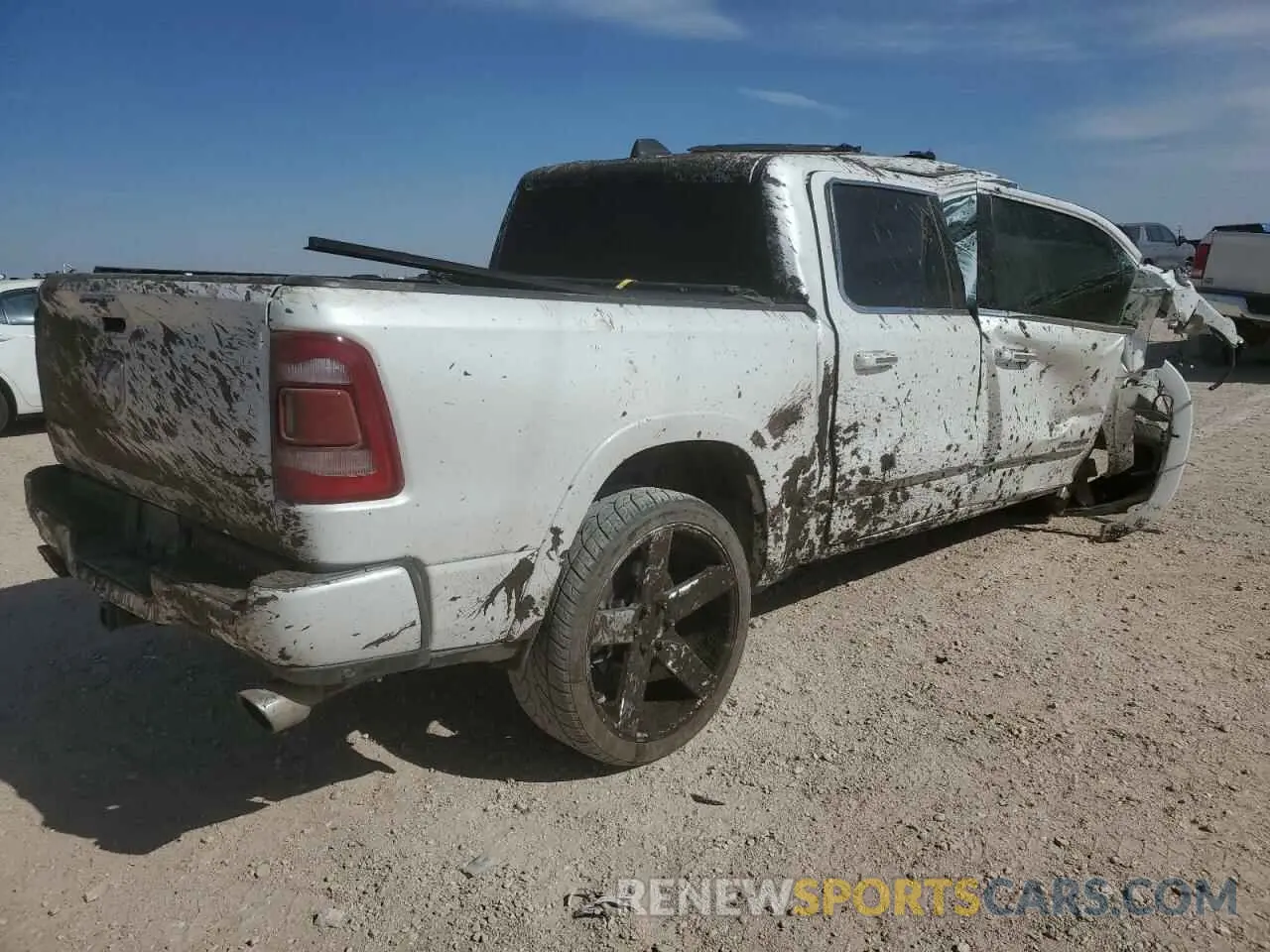 3 fotografías del automóvil dañado 1C6SRFHT3KN660580 RAM 1500 2019