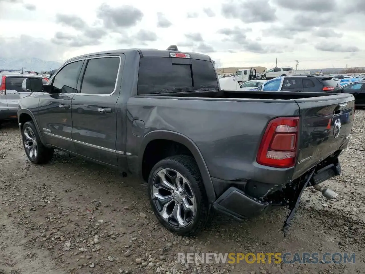 2 fotografías del automóvil dañado 1C6SRFHT4KN561850 RAM 1500 2019
