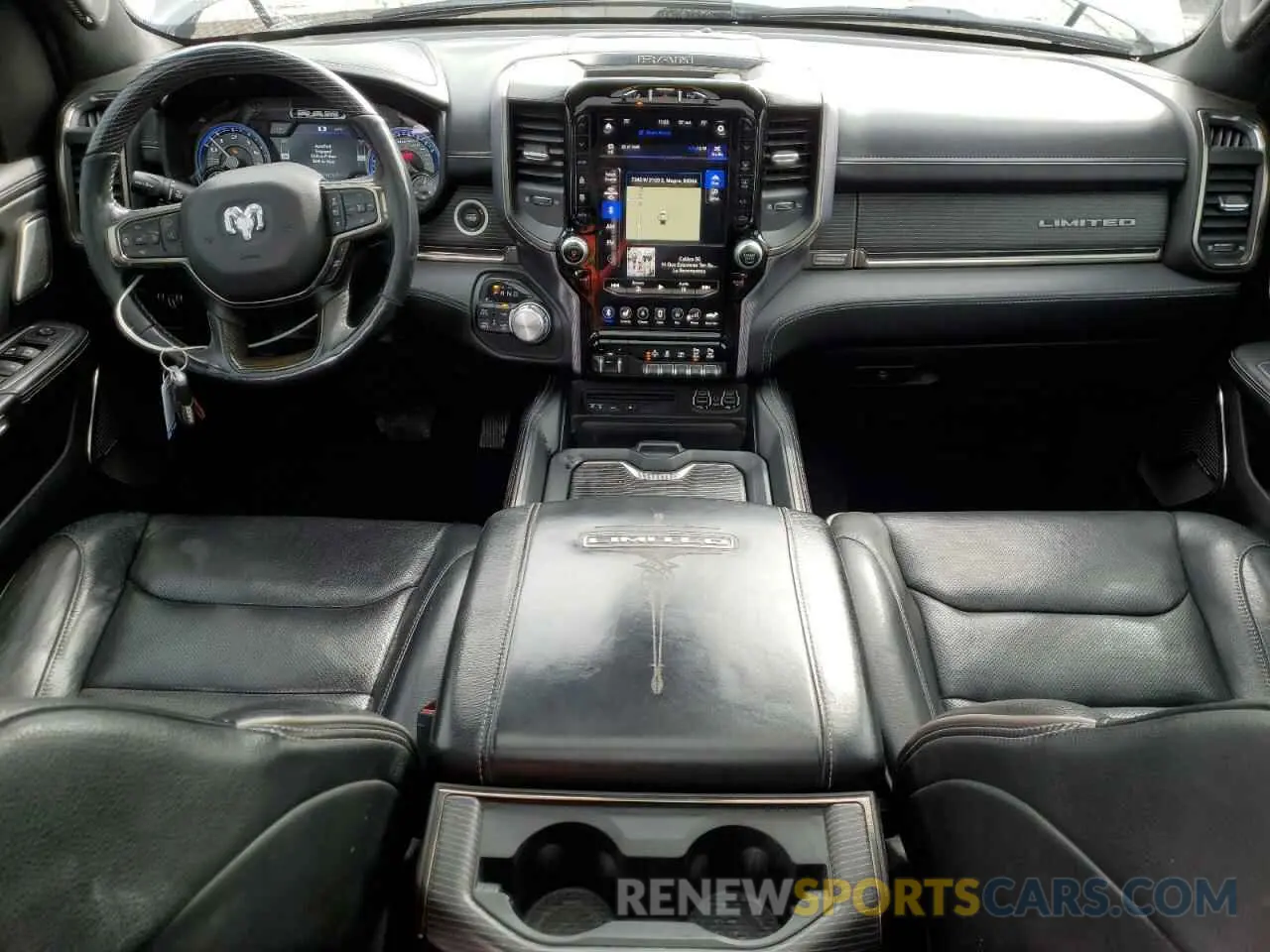 8 fotografías del automóvil dañado 1C6SRFHT4KN561850 RAM 1500 2019