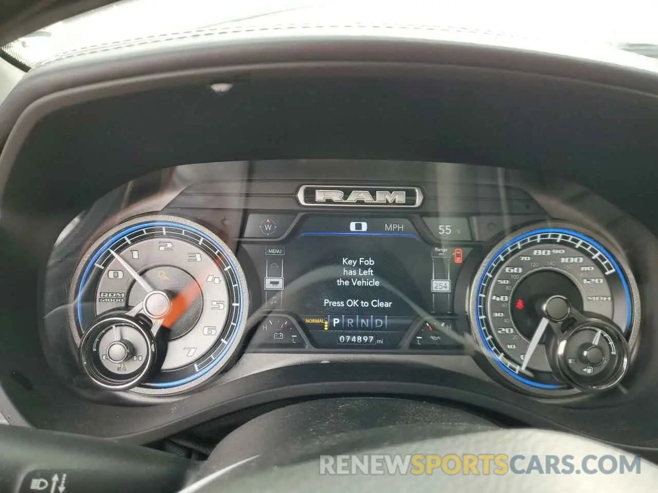 9 fotografías del automóvil dañado 1C6SRFHT4KN561850 RAM 1500 2019