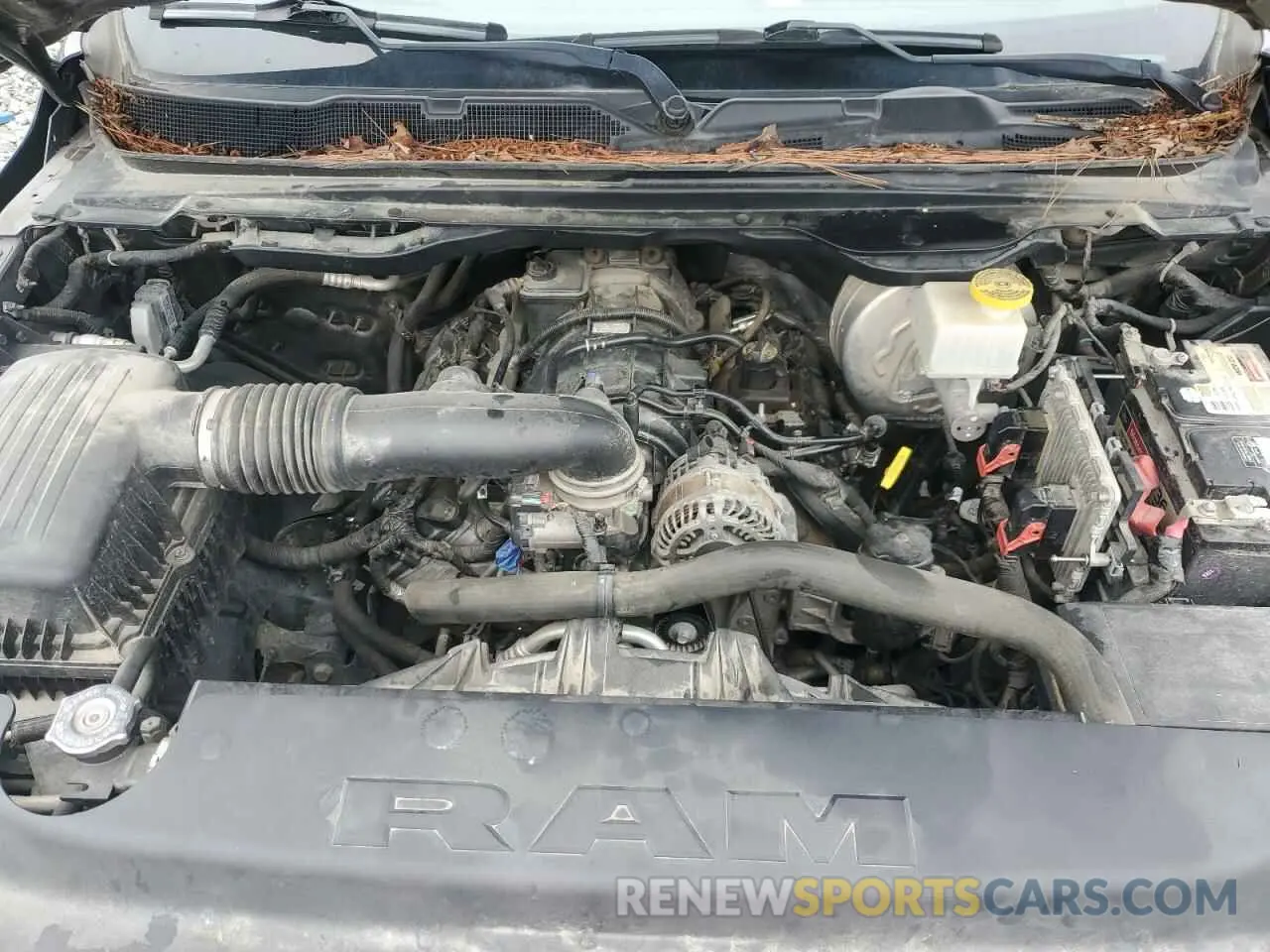 11 fotografías del automóvil dañado 1C6SRFHT4KN812608 RAM 1500 2019