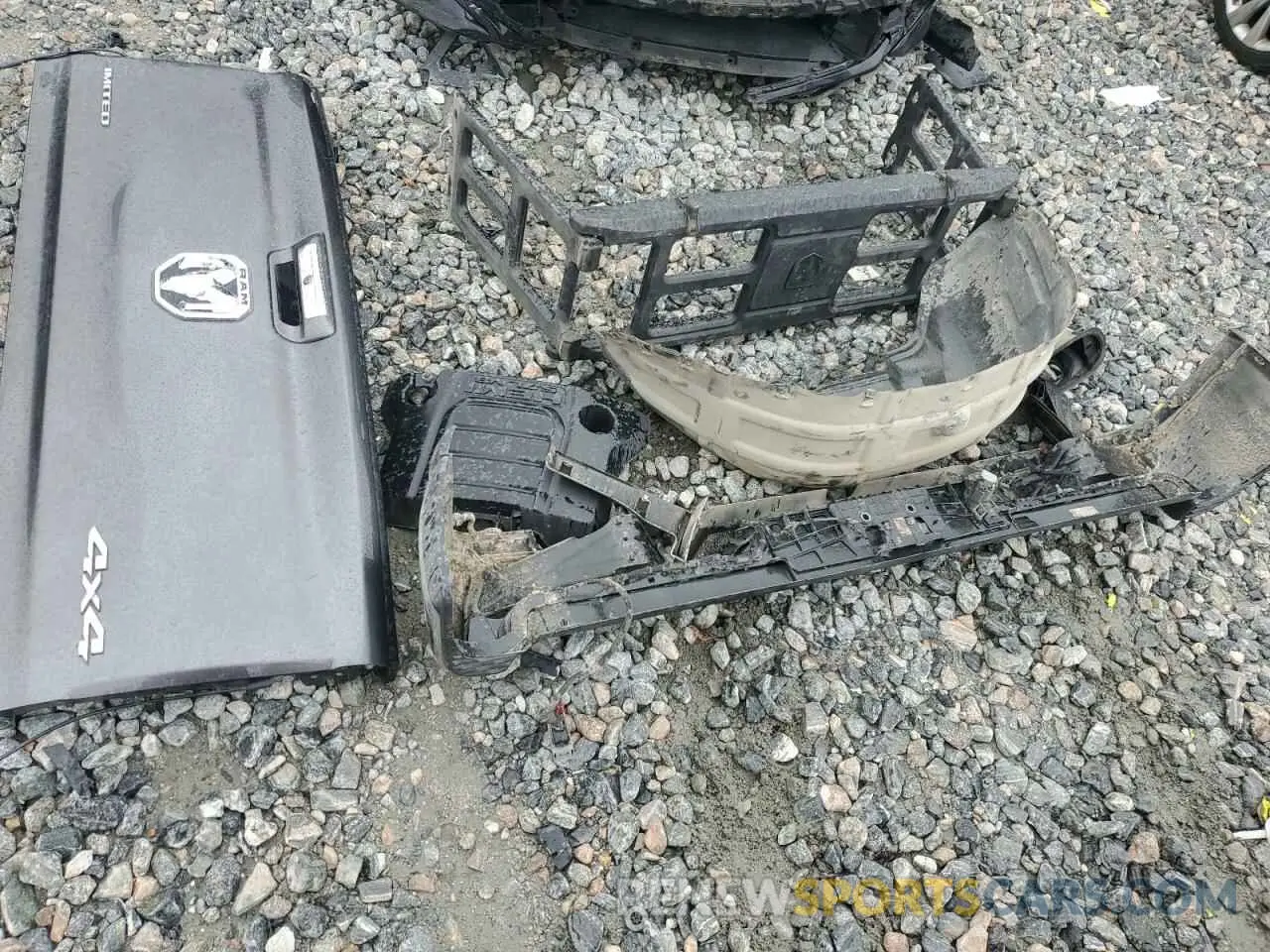12 fotografías del automóvil dañado 1C6SRFHT4KN812608 RAM 1500 2019