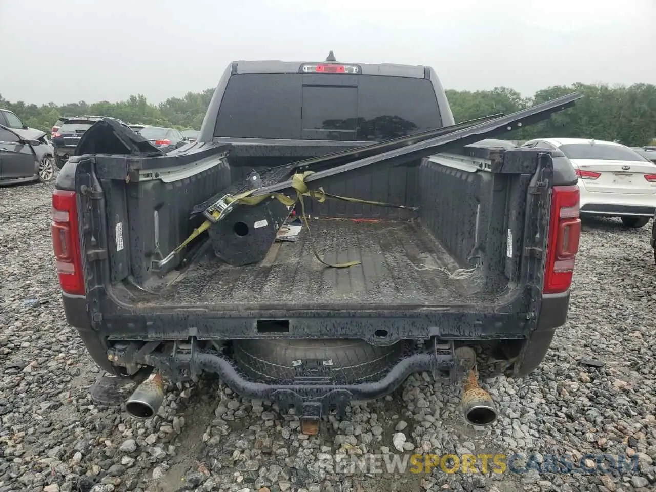 6 fotografías del automóvil dañado 1C6SRFHT4KN812608 RAM 1500 2019