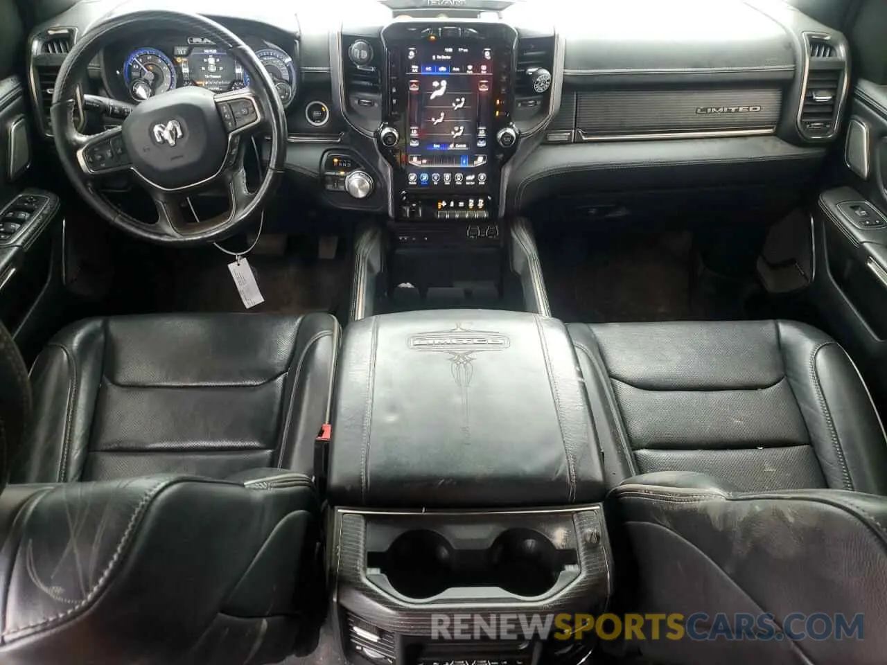 8 fotografías del automóvil dañado 1C6SRFHT4KN812608 RAM 1500 2019