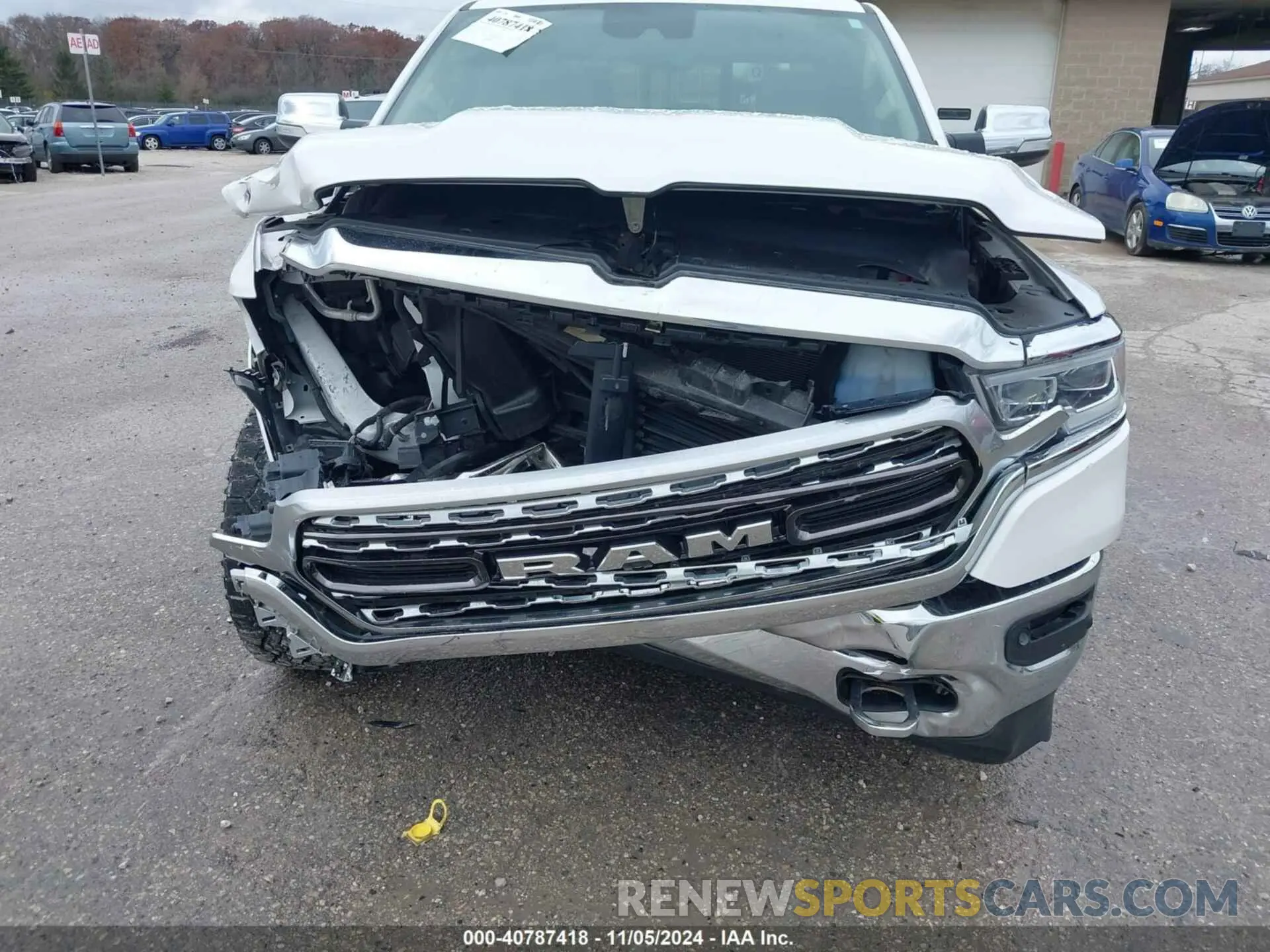 6 fotografías del automóvil dañado 1C6SRFHT5KN670477 RAM 1500 2019