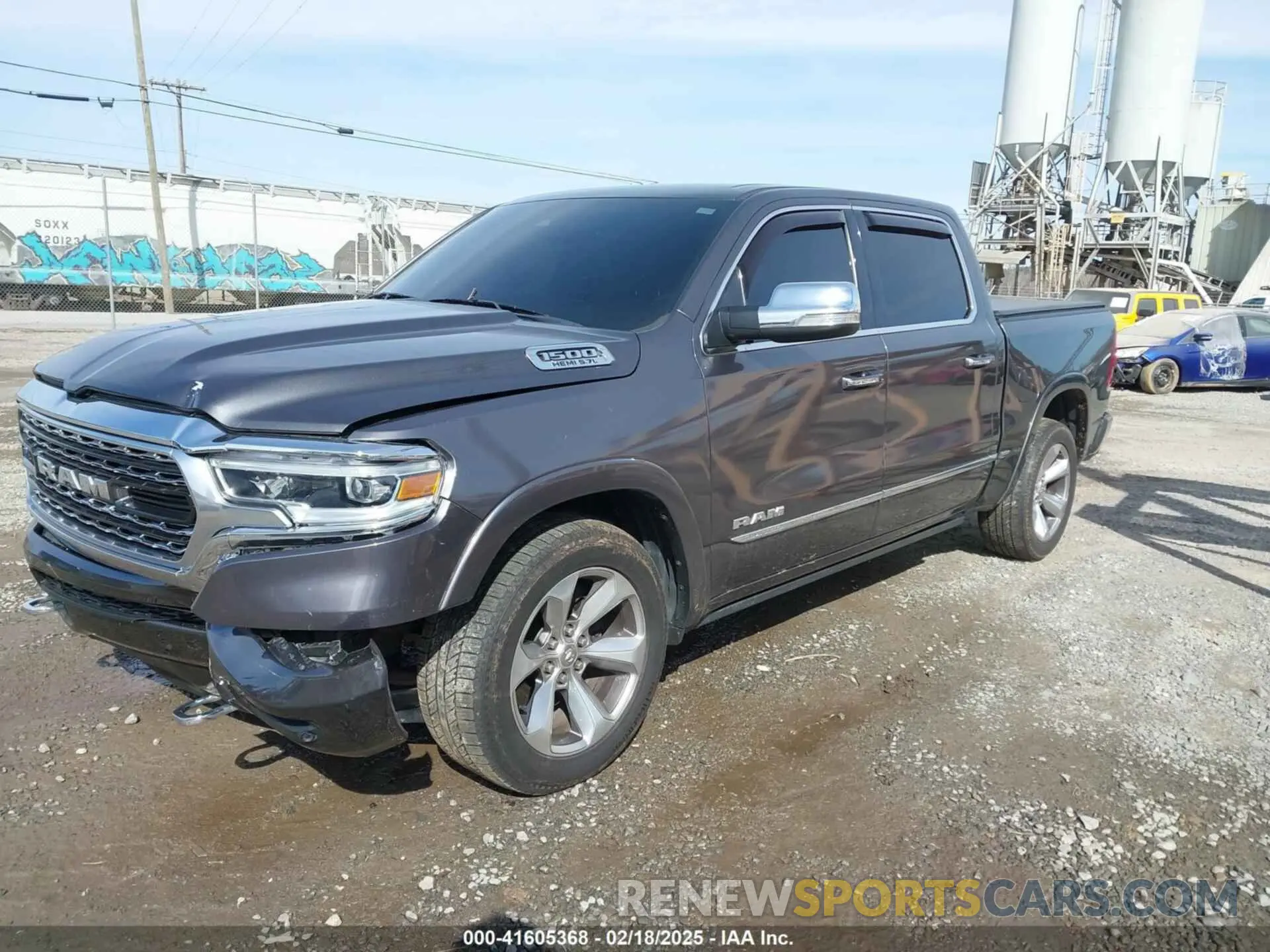 2 fotografías del automóvil dañado 1C6SRFHT8KN549846 RAM 1500 2019