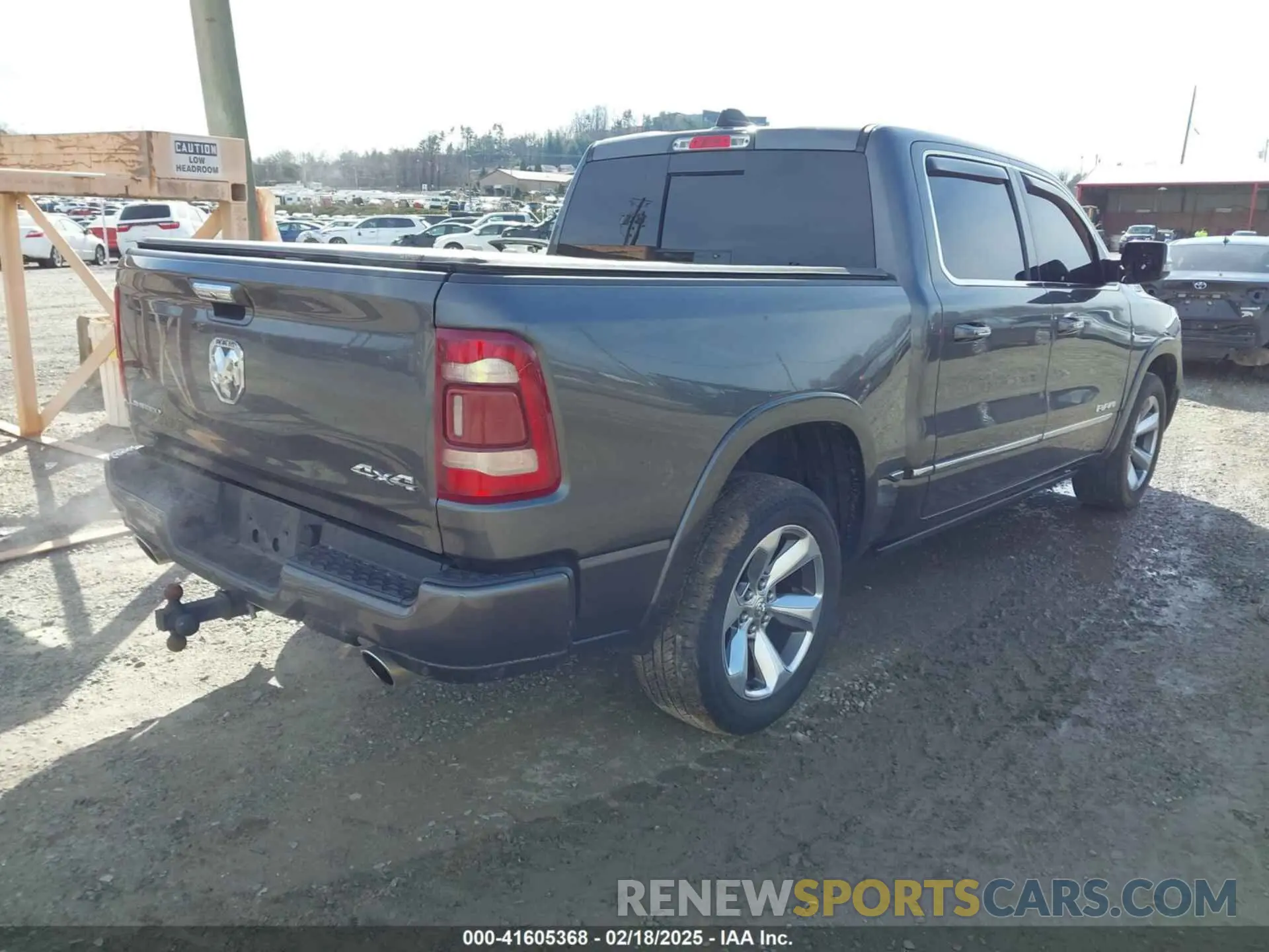 4 fotografías del automóvil dañado 1C6SRFHT8KN549846 RAM 1500 2019