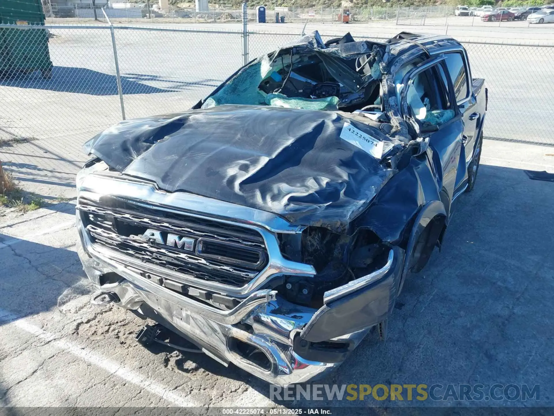 6 fotografías del automóvil dañado 1C6SRFHT8KN839939 RAM 1500 2019