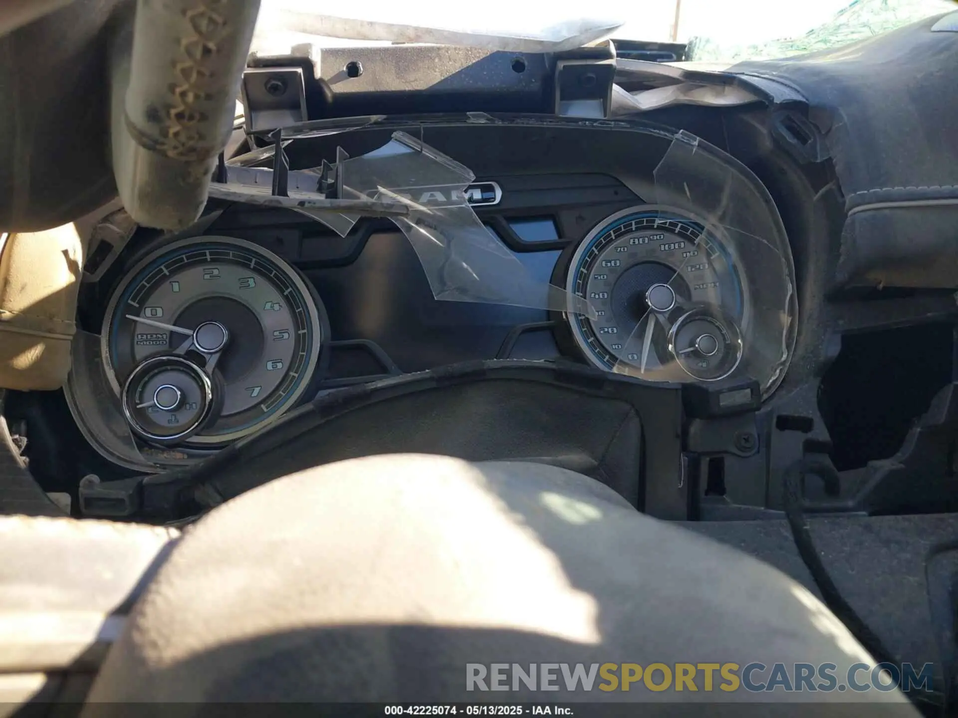 7 fotografías del automóvil dañado 1C6SRFHT8KN839939 RAM 1500 2019