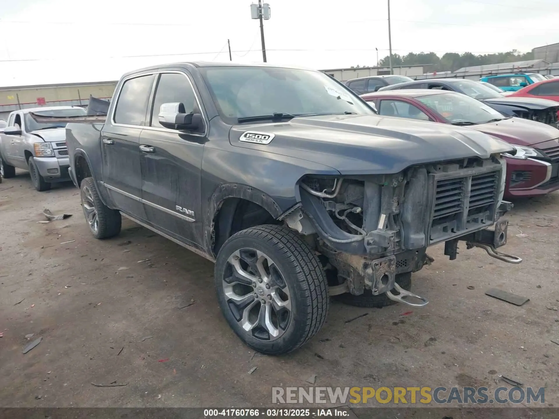 1 fotografías del automóvil dañado 1C6SRFHT9KN594990 RAM 1500 2019