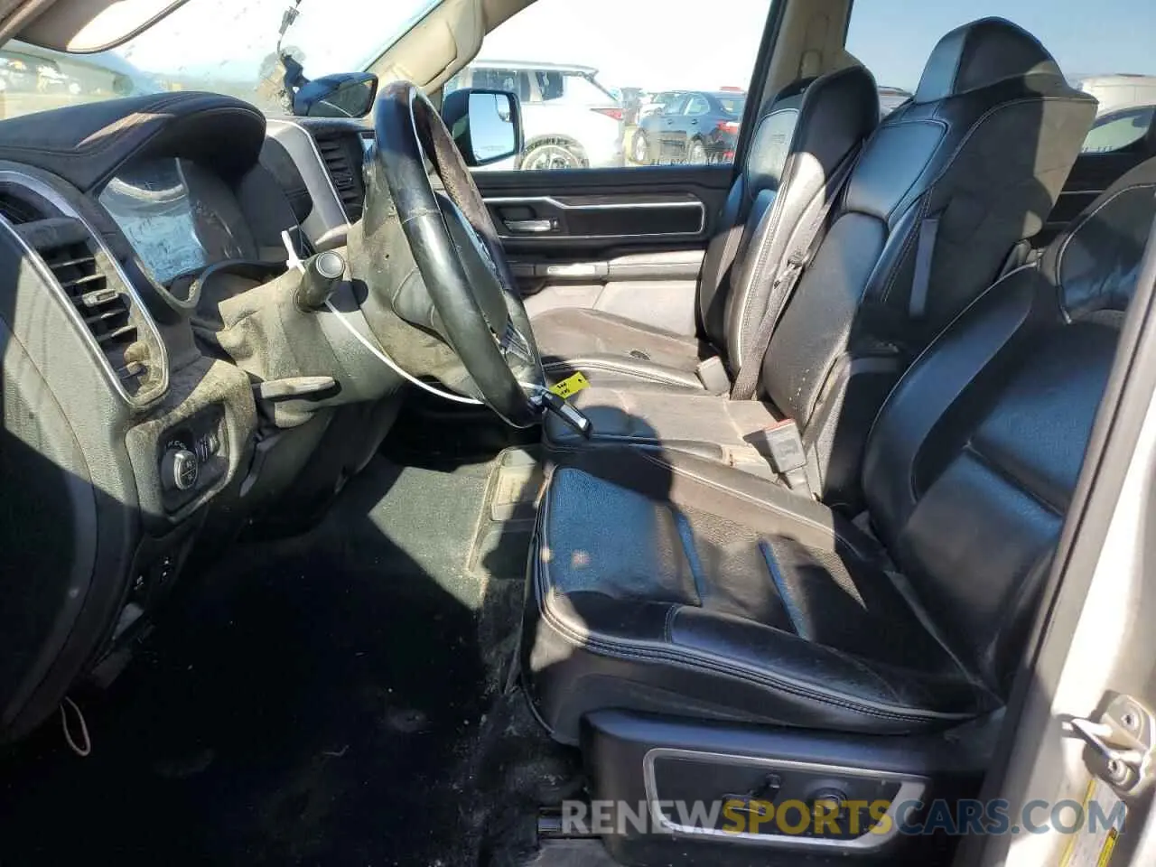 7 fotografías del automóvil dañado 1C6SRFJT1KN706983 RAM 1500 2019