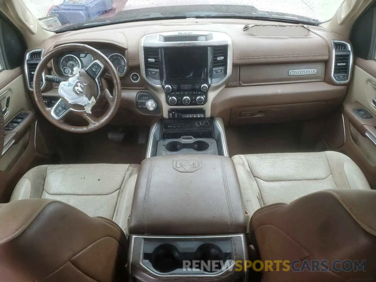 8 fotografías del automóvil dañado 1C6SRFJT1KN787127 RAM 1500 2019