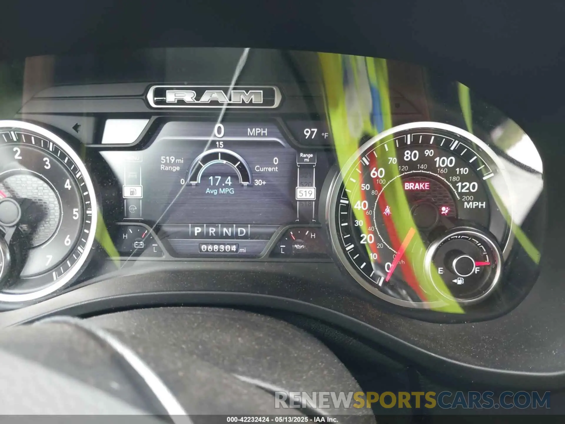 7 fotografías del automóvil dañado 1C6SRFJT2KN691894 RAM 1500 2019