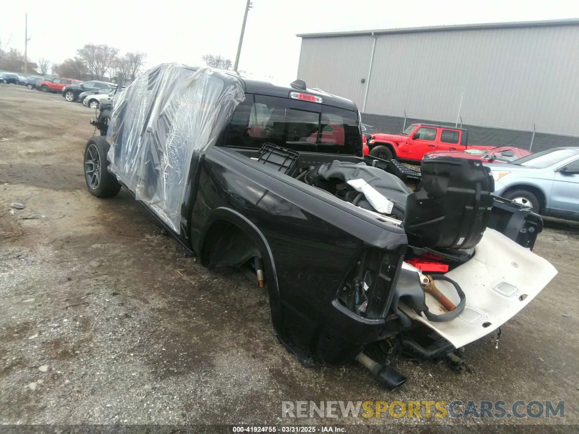 3 fotografías del automóvil dañado 1C6SRFJT2KN772541 RAM 1500 2019