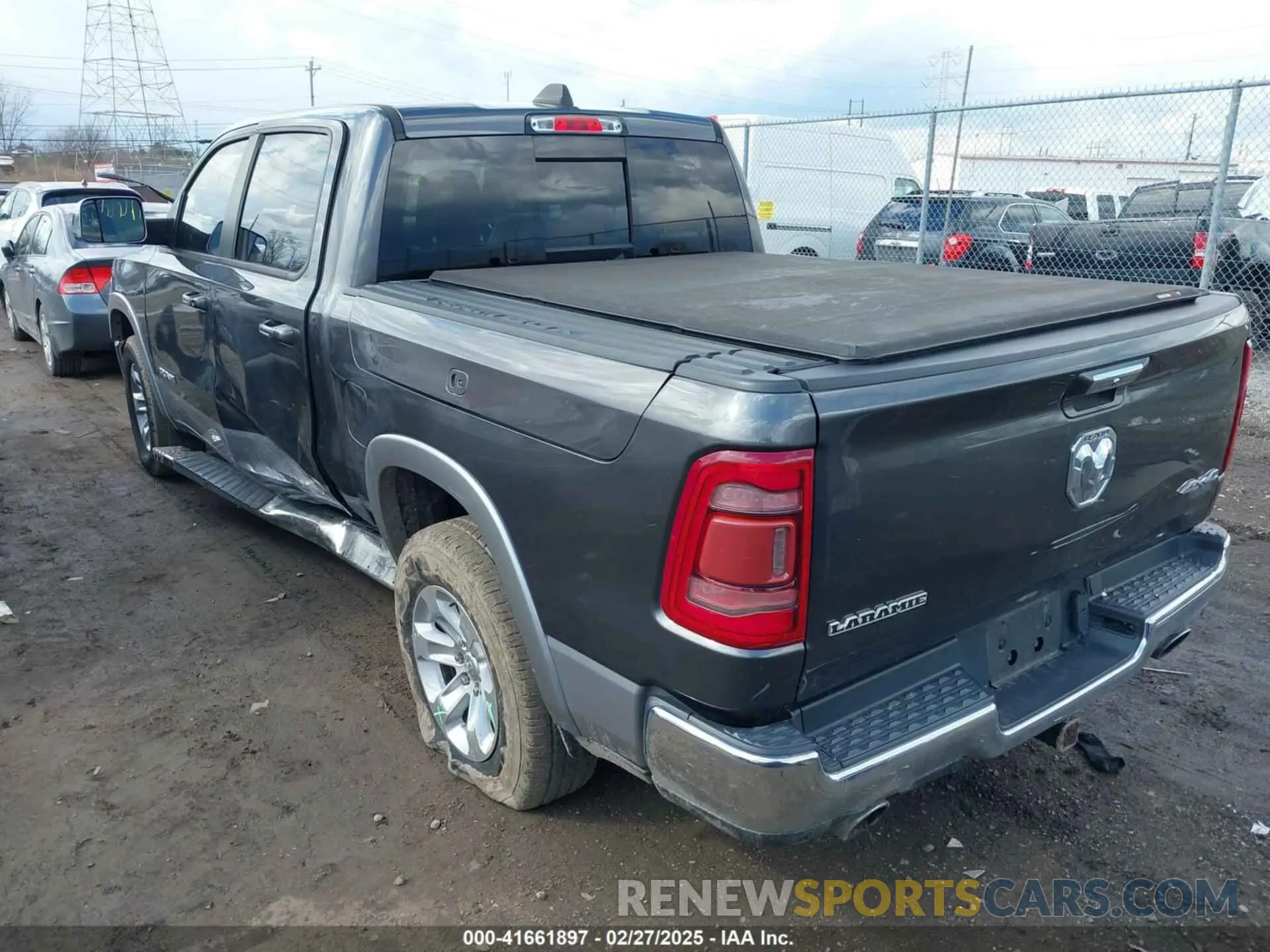 3 fotografías del automóvil dañado 1C6SRFJT3KN598804 RAM 1500 2019