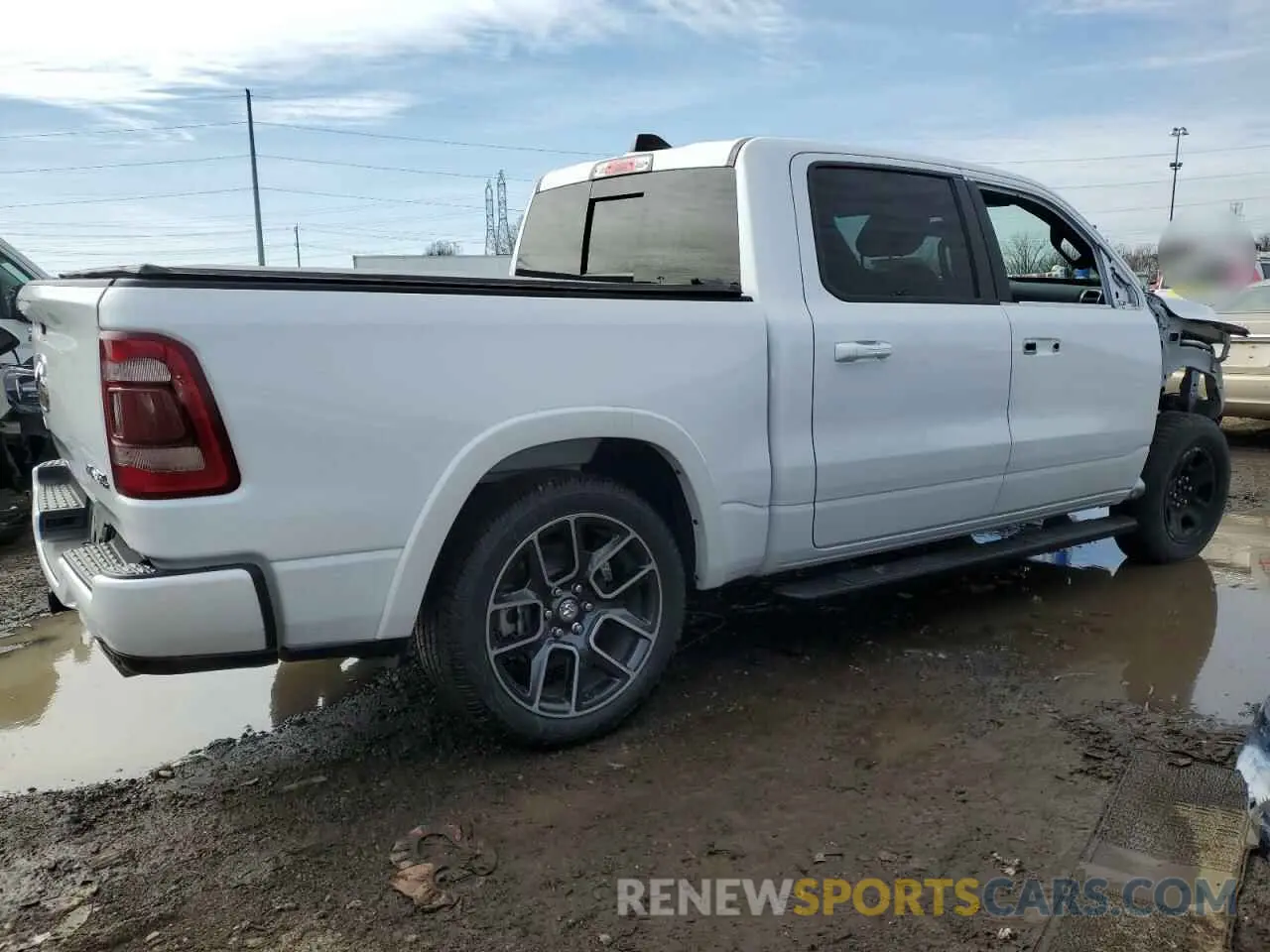 3 fotografías del automóvil dañado 1C6SRFJT3KN786593 RAM 1500 2019