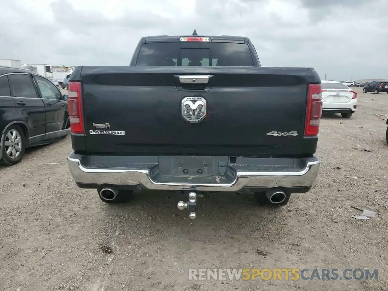6 fotografías del automóvil dañado 1C6SRFJT3KN862510 RAM 1500 2019