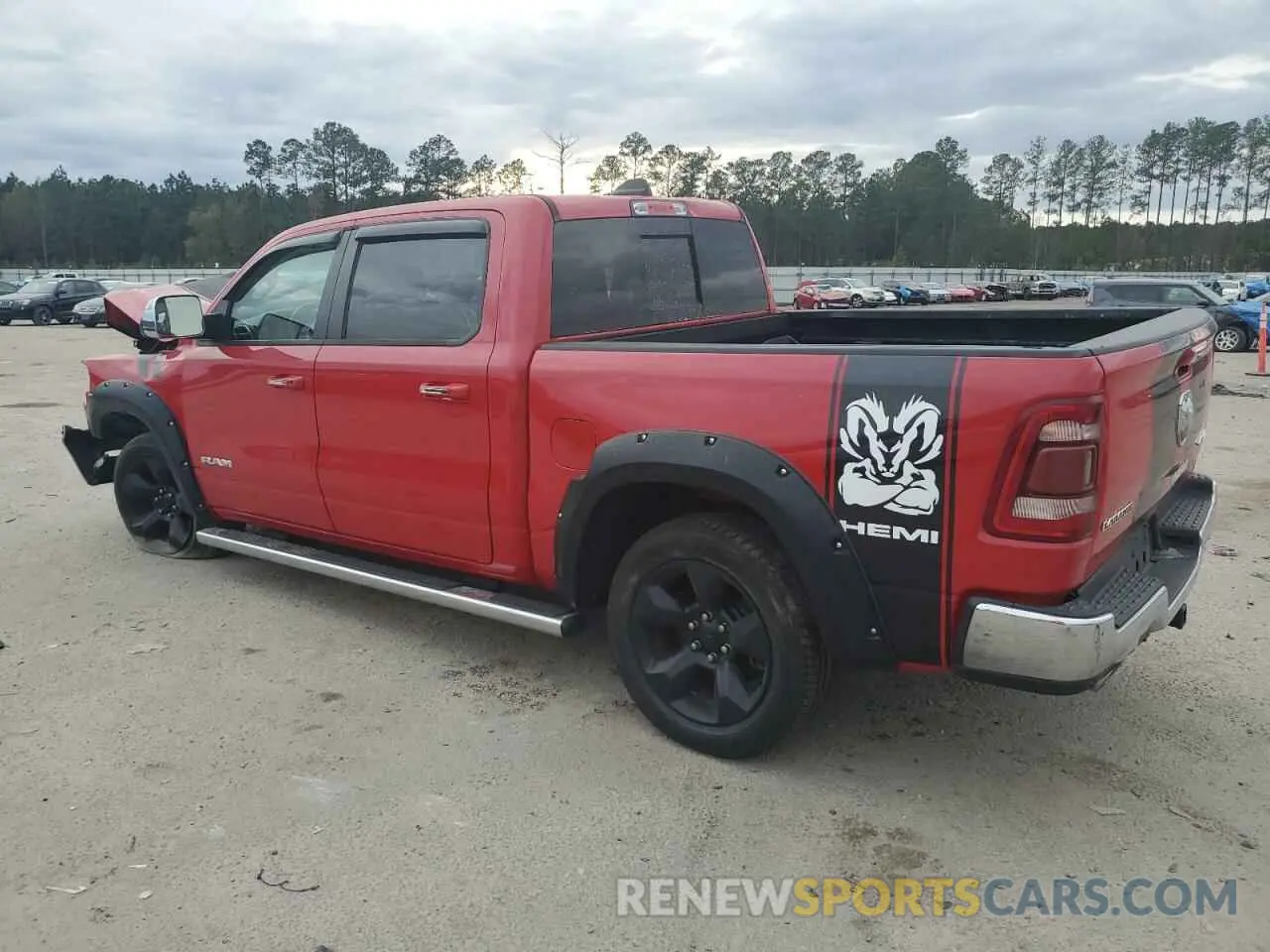 2 fotografías del automóvil dañado 1C6SRFJT4KN577783 RAM 1500 2019