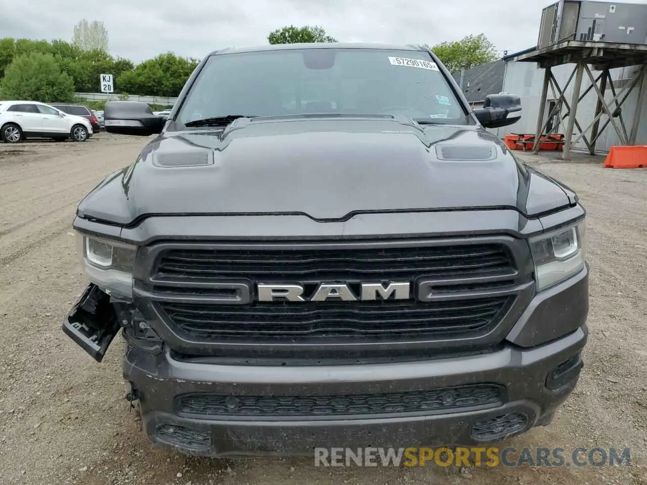 5 fotografías del automóvil dañado 1C6SRFJT4KN741727 RAM 1500 2019